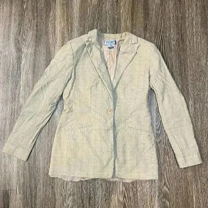 Womens Bill Burns Tan Blazer - 4